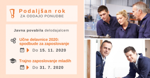 Podaljsanje javnih povabil web